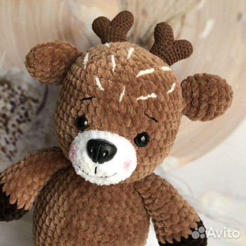 Оленёнок Плюшевая игрушка Оленёнок Плюшевая игрушка