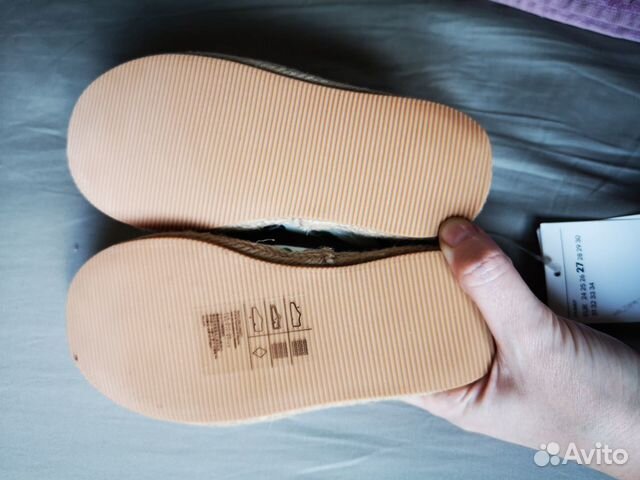 Эспадрильи Hm новые 27 EUR