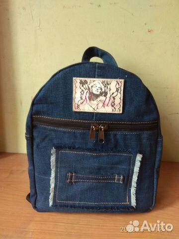 Рюкзак джинсовый Рюкзак джинсовый