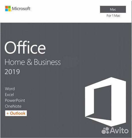 Microsoft Office Home and Business 2019 for Mac