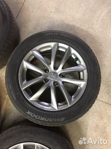 Колеса 225/55 R17 Infiniti G35 Nissan Juke X-TraiL Колеса 225/55 R17 Infiniti G35 Nissan Juke X-TraiL
