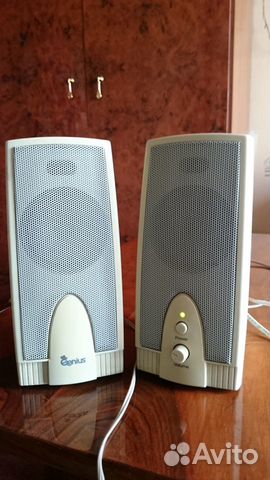 Колонки для пк активные genius SP-G06 рабочие Колонки для пк активные genius SP-G06 рабочие