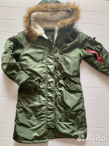 Женская парка куртка аляска Alpha Industries Женская парка куртка аляска Alpha Industries