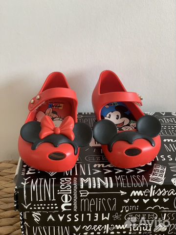 Туфли Mini Melissa р. 21 с Микки и Мини Маус