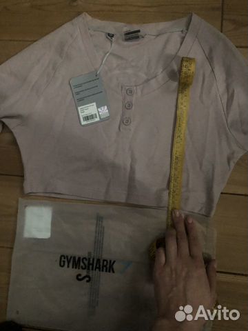 Gymshark кроп топ S новый