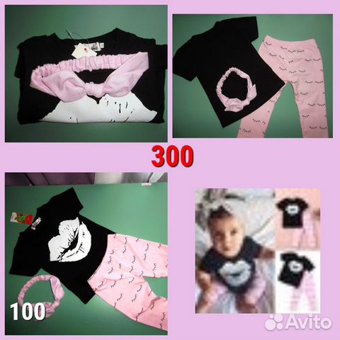 Одежда для девочки 12-24 месяца, 1-2 года, стильны