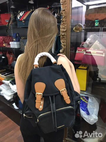 Новый женский рюкзак Burberry чёрный Новый женский рюкзак Burberry чёрный