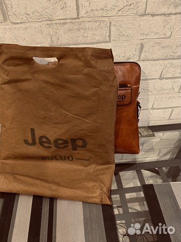 Сумка Jeep Buluo Коричневая новая
