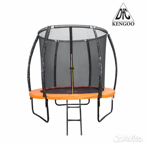 Батут DFC trampoline kengoo II С сеткой 6FT-BAS-B