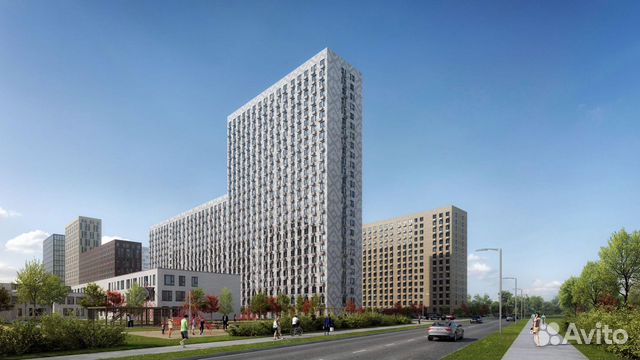 3-к квартира, 79.7 м², 2/25 эт.