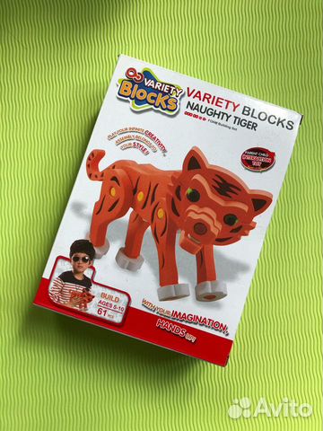 Детский конструктор мягкий Сказочные звери Детский конструктор мягкий Сказочные звери