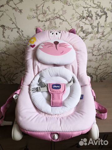 Шезлонг детский chicco balloon miss pink Шезлонг детский chicco balloon miss pink