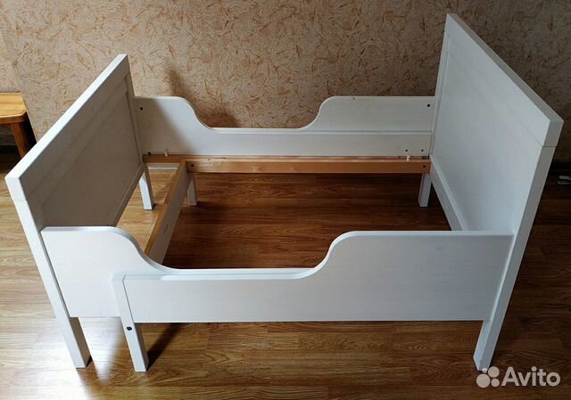 IKEA Кровать сундвик+матрас висса вакерт+бортик IKEA Кровать сундвик+матрас висса вакерт+бортик