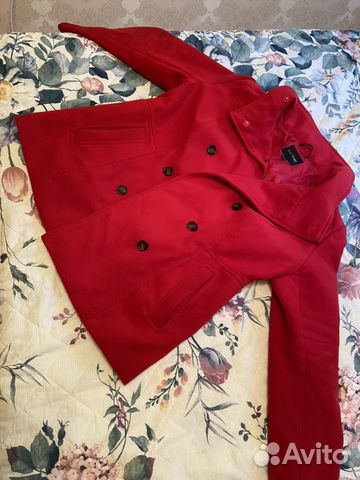 Красивое и тёплое полу пальто бонприкс