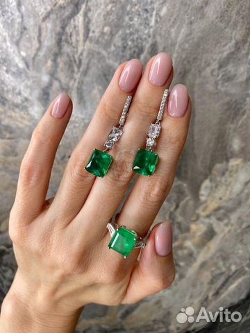 Кольцо и серьги Graff Графф Серебро Кольцо и серьги Graff Графф Серебро