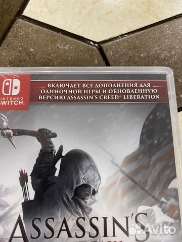 Assassins creed 3 remastered Nintendo switch новый Assassins creed 3 remastered Nintendo switch новый
