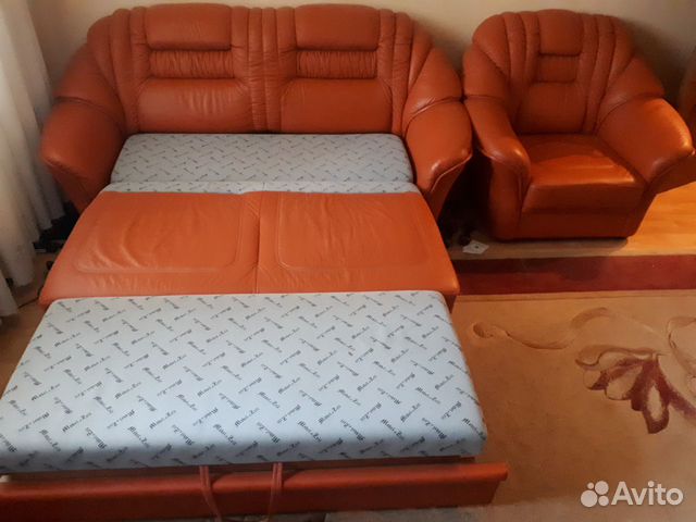 Диван-кровать и кресло Диван-кровать и кресло