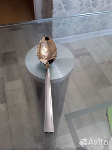 Чайная ложка СССР именная с позолотой Зоя