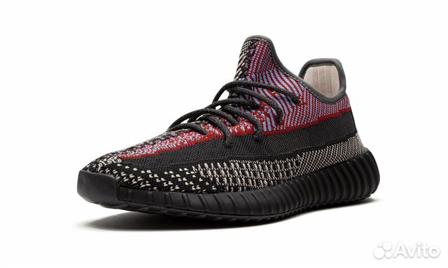 Adidas Yeezy Boost 350 V2 Yecheil черные с красным Adidas Yeezy Boost 350 V2 Yecheil черные с красным