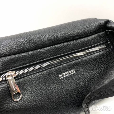 Новая поясная сумка из натуральной кожи Burberry