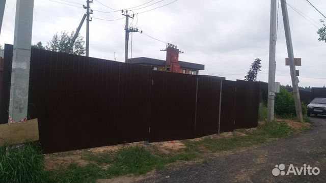 Забор из профнастила Забор из профнастила