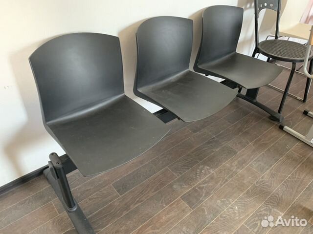 Секция из 3-х Стульев пластиковых