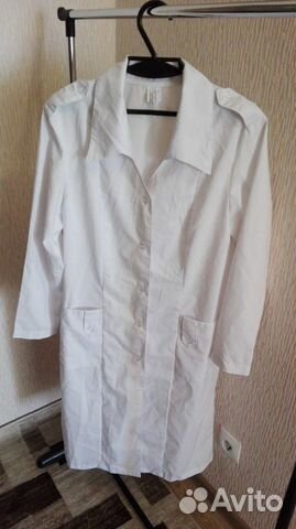 Халат белый