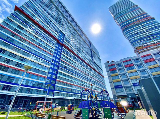 Студия, 33.7 м², 30/38 эт. Студия, 33.7 м², 30/38 эт.