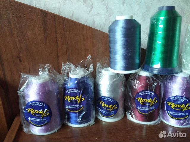 Нитки для вышивальнвх машин