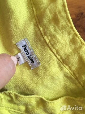 Платье новое лён Италия puro Lino