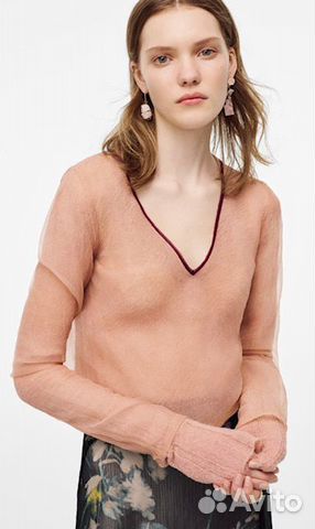 Zara Limited Edition свитер из органзы новый Zara Limited Edition свитер из органзы новый