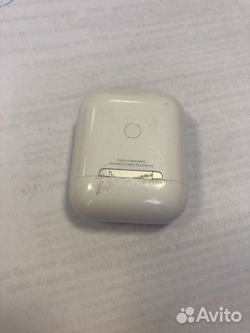 Кейс AirPods 2 с беспроводной зарядкой