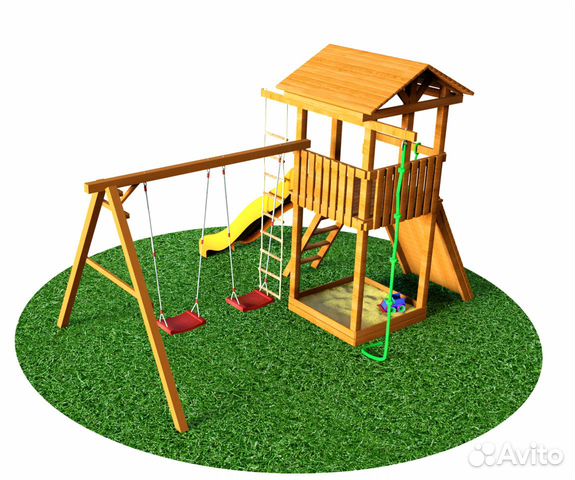 Детская площадка для дачи Ryan Wood M7 Детская площадка для дачи Ryan Wood M7