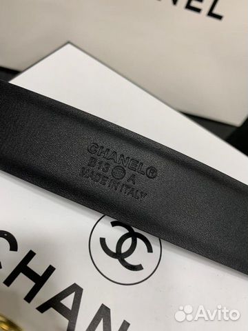 Ремень нат.кожа chanel lux