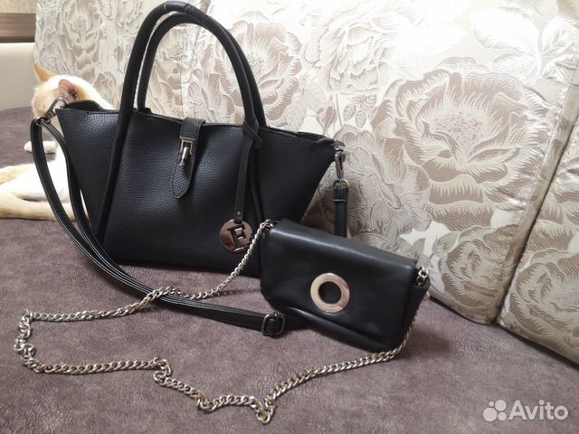 Сумка Furla и клатч Mango за Сумка Furla и клатч Mango за