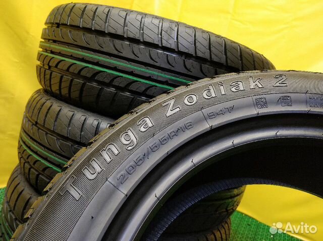 205 55 16 летние шины, новые Tunga