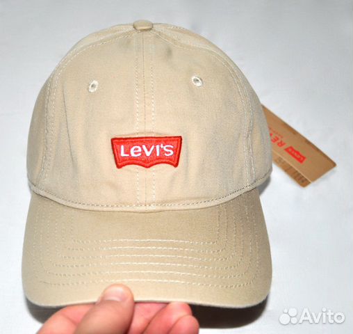 Кепка / бейсболка / Levis / новая (бежевая) Кепка / бейсболка / Levis / новая (бежевая)
