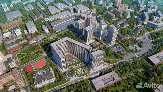 2-к квартира, 54.6 м², 22/22 эт. 2-к квартира, 54.6 м², 22/22 эт.
