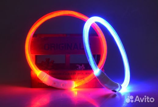 Ошейник светящийся для собак (USB зарядка) Ошейник светящийся для собак (USB зарядка)