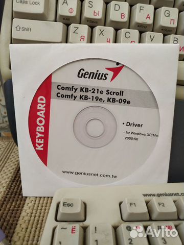 Клавиатуры Genius K627, KB19e и мышка Logitech