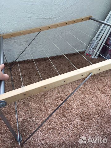 Настенная сушилка для белья Икея и крючки