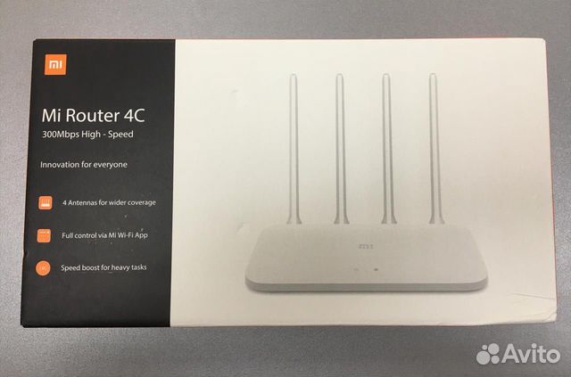 Роутер Wi-Fi Xiaomi Mi Router 4C