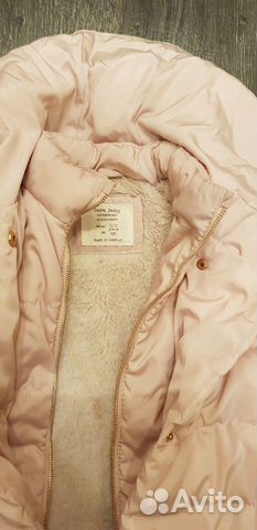 Куртка zara зимняя 2/3 года