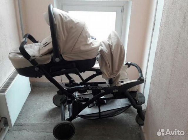 Коляска cam twin Pulsar для погодок