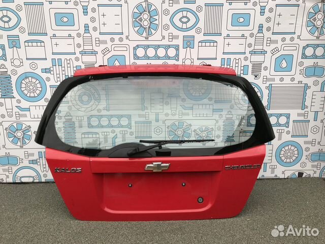Крышка багажника стекло Aveo t200 t250 хетчбэк