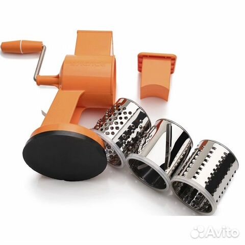 Тёрка шинковка россия 3 барабана измельчитель овощ