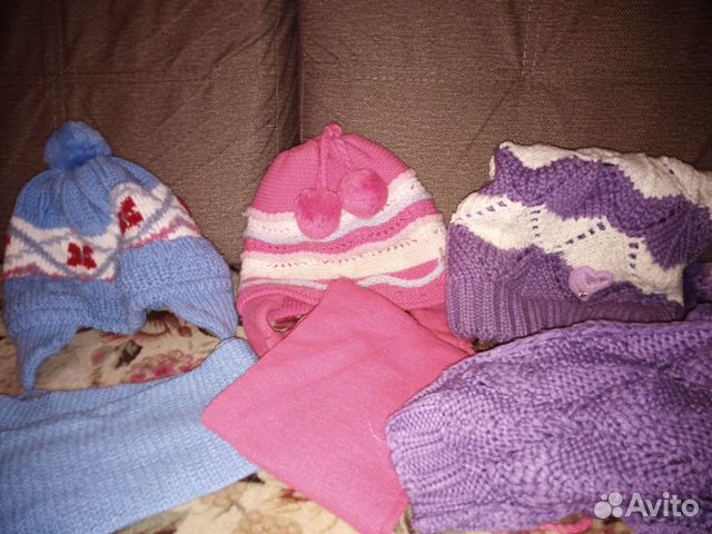 Шапки зимние (набор)