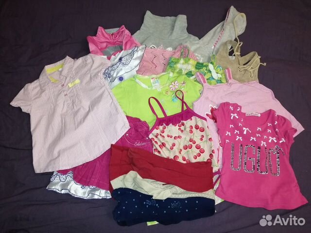 Пакет вещей на девочку 3-4 года