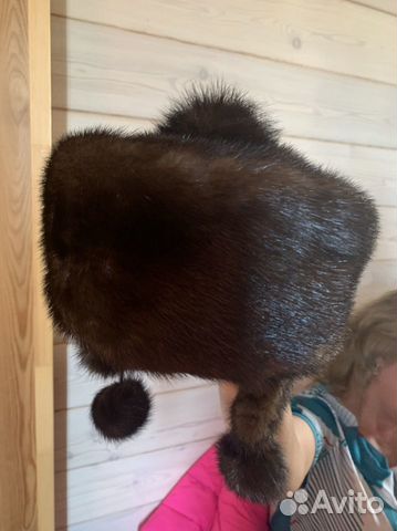 Шапка норковая женская
