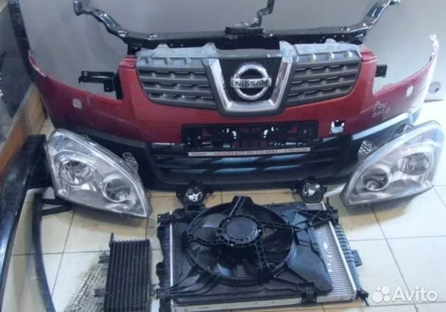 Передний бампер nissan qashqai